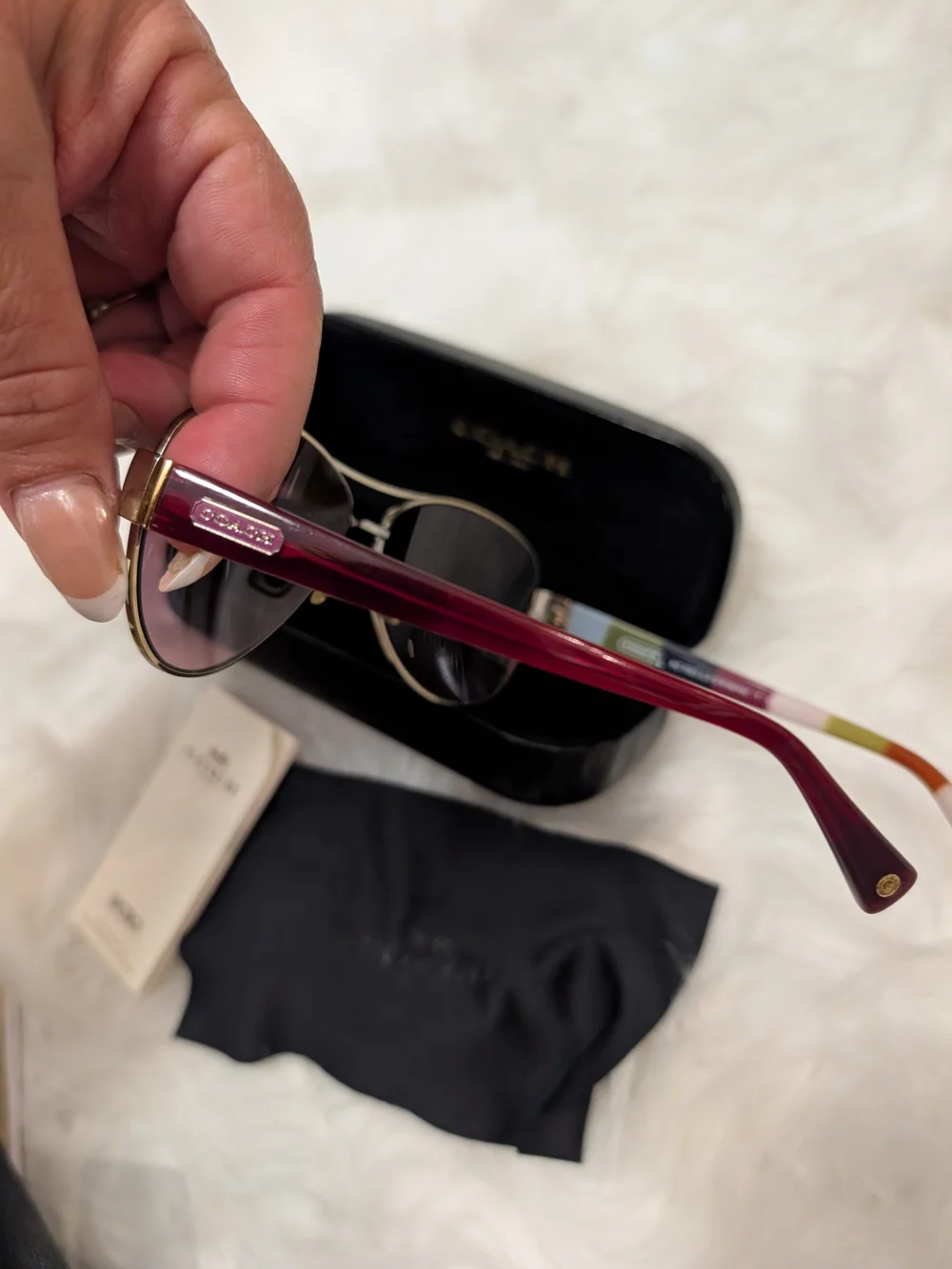 Coach aviator polarized
